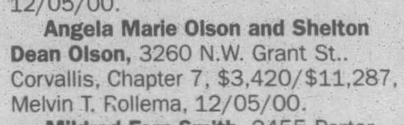 Clipping from Corvallis Gazette-Times